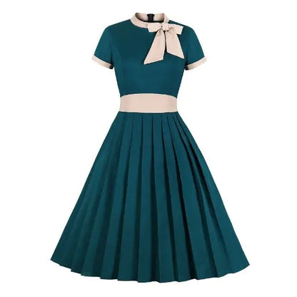 Women's A Line Dress With Bow