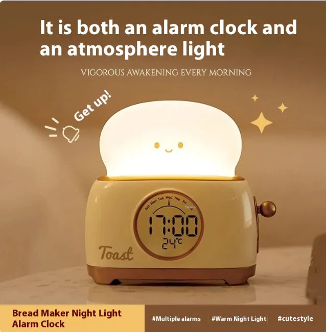 Night Lamp With Alarm Clock