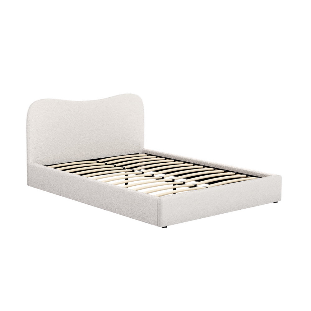 Artiss Bed Frame Queen Size Boucle DARA Main image