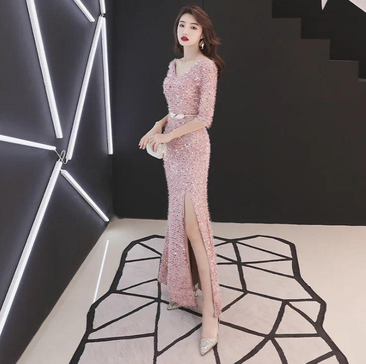 Women's Sequin Slim Fit Cocktail Dress