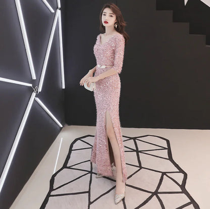 Women's Sequin Slim Fit Cocktail Dress
