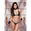 Xgen Products Baci Dreams Submissive Bikini Costume One Size Black Xgen Products