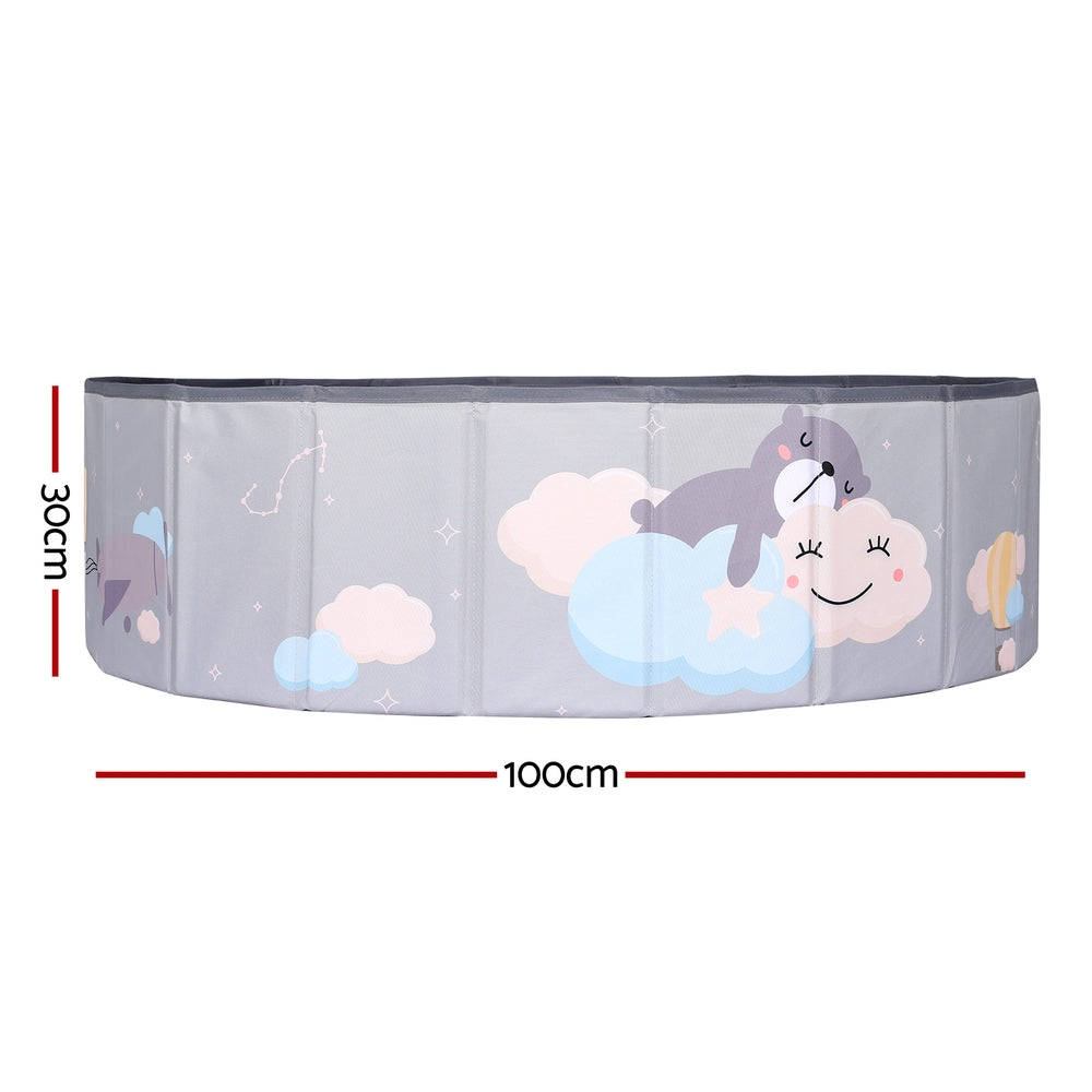 Keezi Kids Ball Pool Pit Toddler Ocean Play Foldable Child Playhouse Storage Bag Secondary image