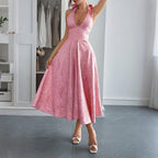 Women's Halter Backless Dress