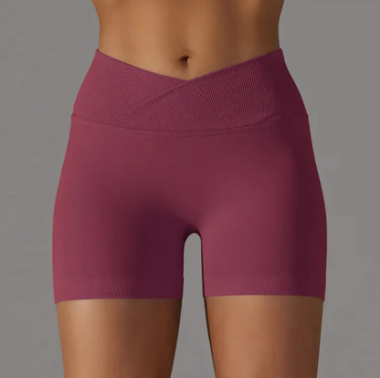 Womens Fashion Simple High Waist Shorts