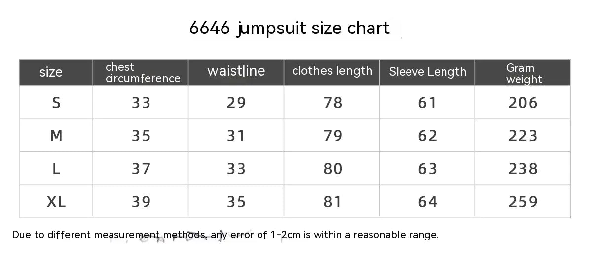 Women's Long Sleeve Jumpsuit