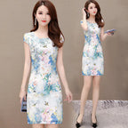 Women's Summer Cheongsam Dress
