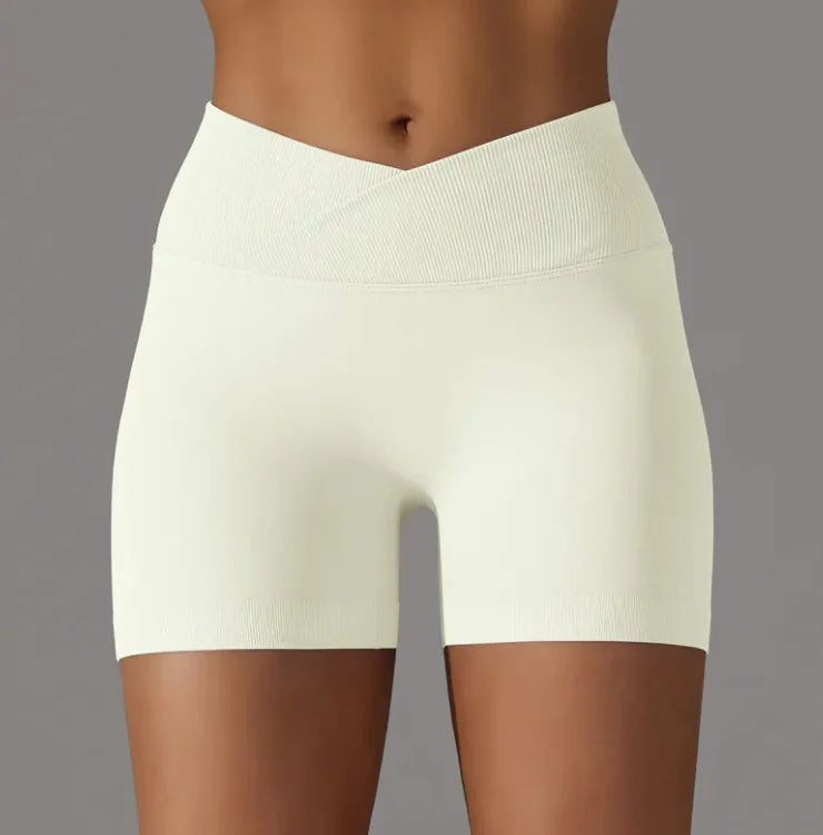 Womens Fashion Simple High Waist Shorts