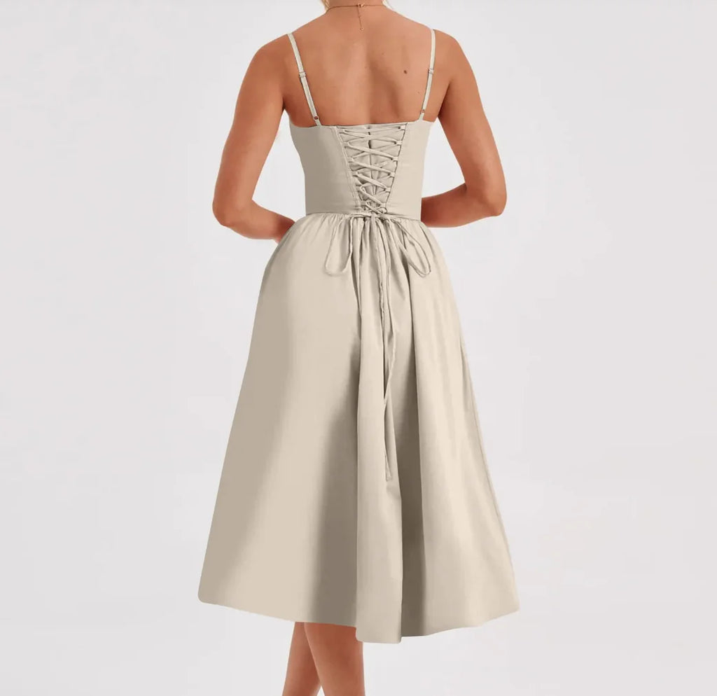 Women's French Vintage Court Style Long Dress