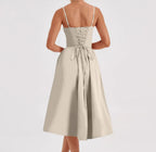 Women's French Vintage Court Style Long Dress