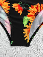 Women's Floral High Waist Bikini Set