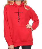 Unisex Faith Printed Hoodie