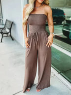Women's Elegant Wide Leg Jumpsuit