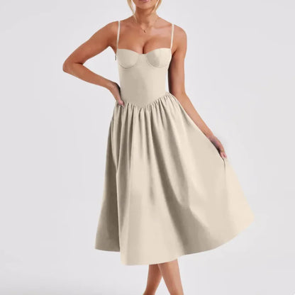 Women's French Vintage Court Style Long Dress