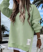 Women's Zipper Sweater Dress