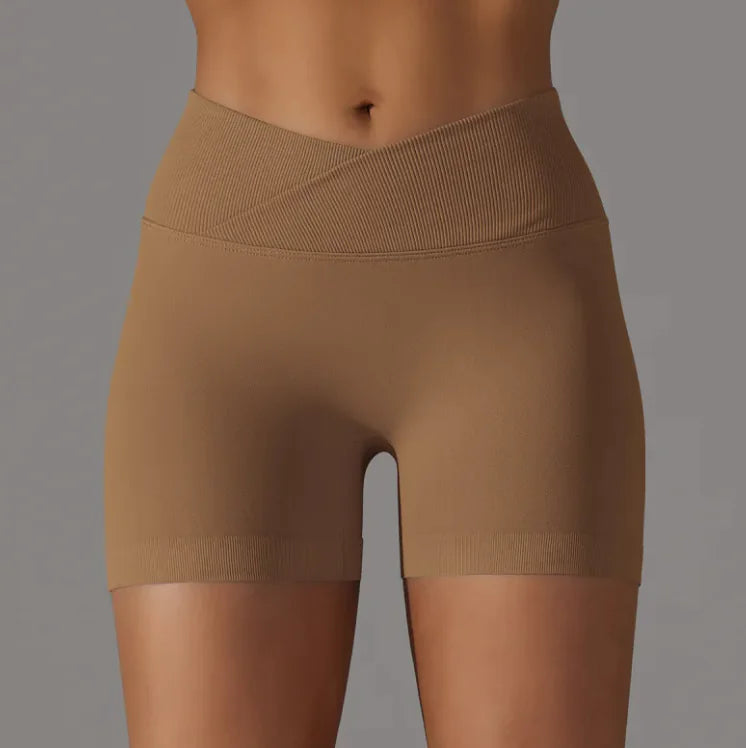 Womens Fashion Simple High Waist Shorts