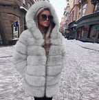 Women's Luxury Faux Fur Jacket