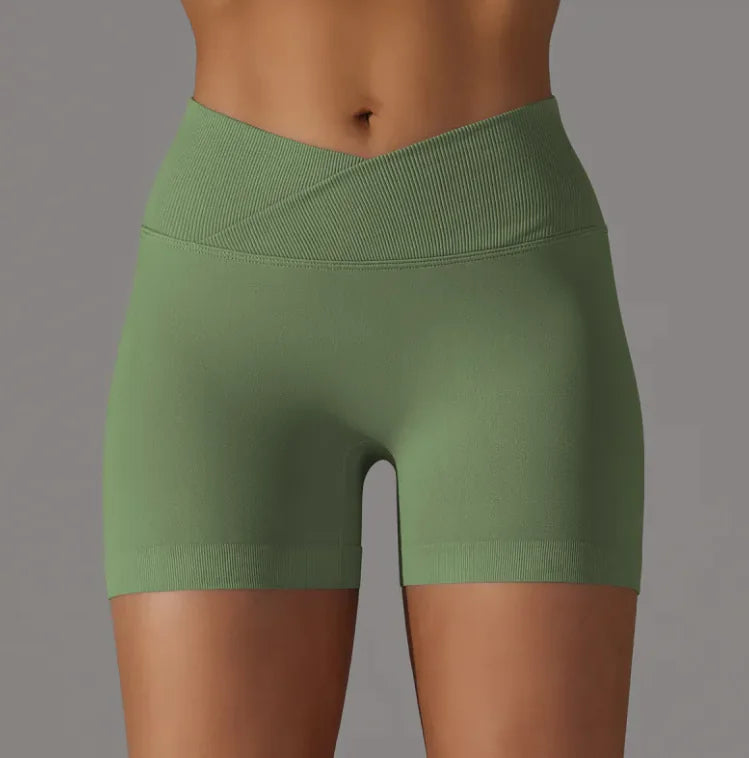Womens Fashion Simple High Waist Shorts