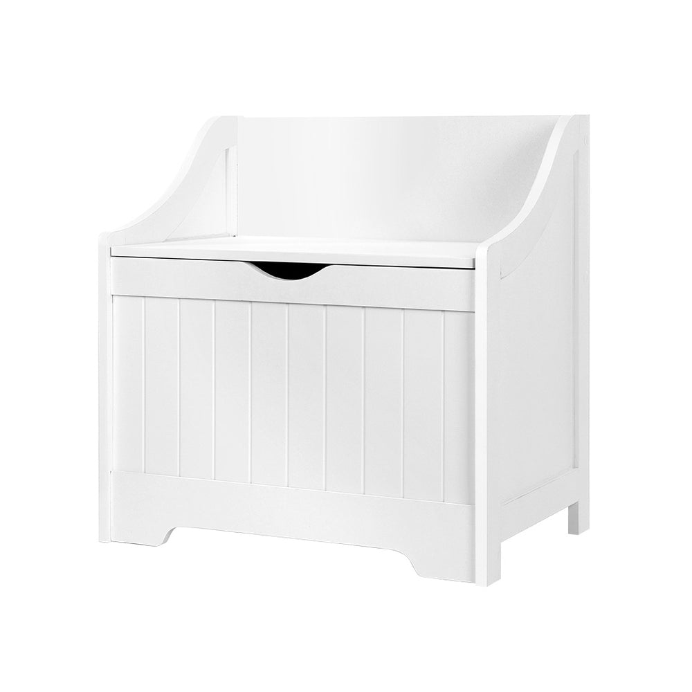 Keezi Kids Toy Box Chest Children Storage Clothes Toys Organiser Square Main image