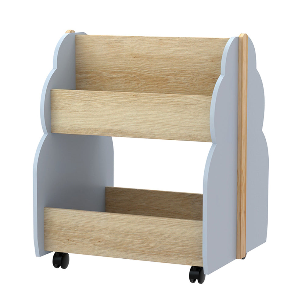 Keezi Kids Toy Box Bookshelf Storage Bookcase Organiser Display Shelf Main image