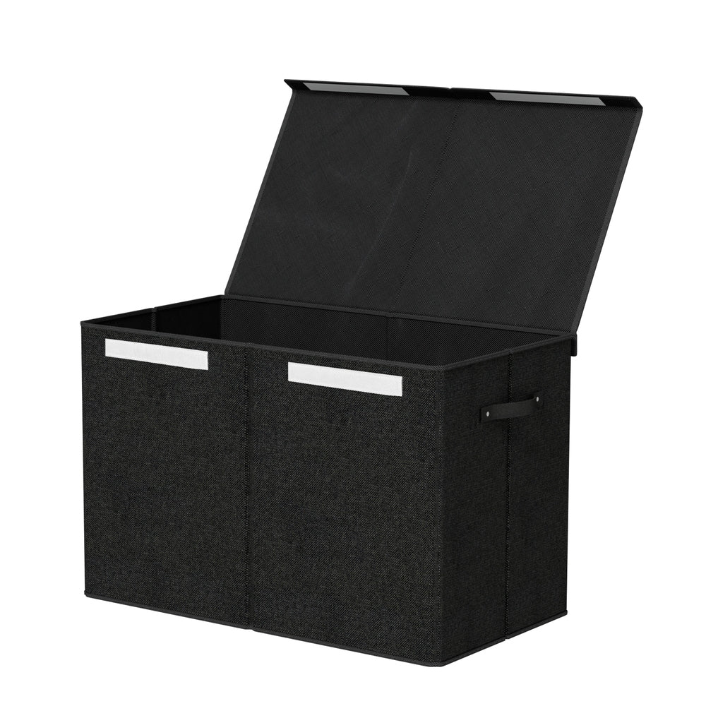 Keezi Large Toy Box Chest Storage with Flip-Top Lid Foldable Organizer Bins Main image