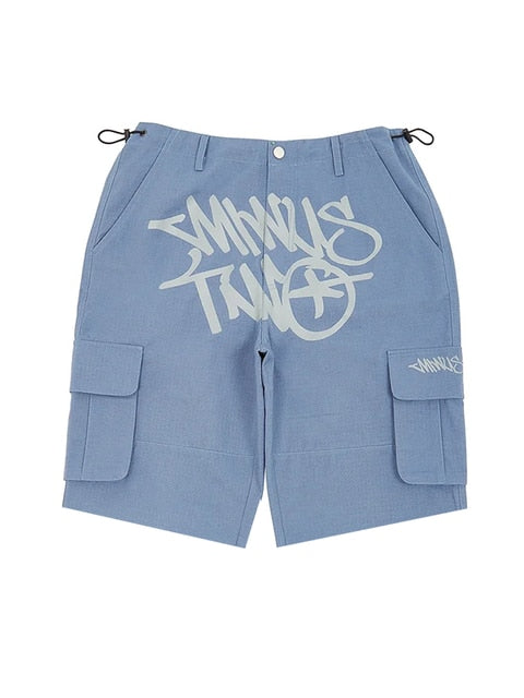 Hip Hop Denim Gym Shorts