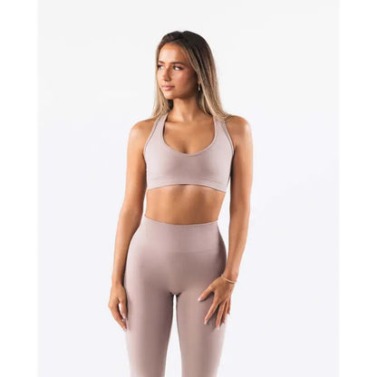 Yoga Hollow Out Sports Bra and Pants Set