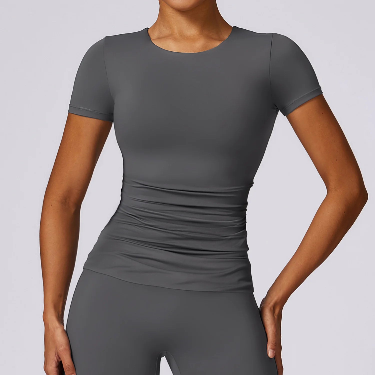 Women's Activewear Yoga Short Sleeve Top