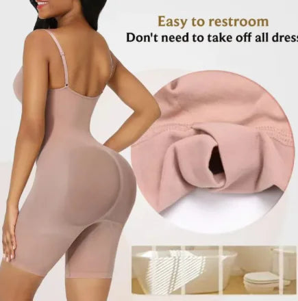 Women's Postpartum Seamless Shapewear Jumpsuit