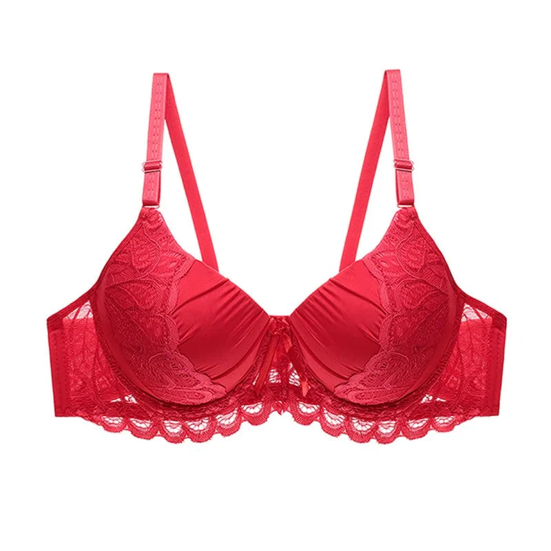 Sexy Lace Push Up Plus Size Bra