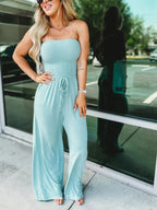 Women's Elegant Wide Leg Jumpsuit