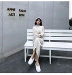 Women's Korean Style Knit Dress