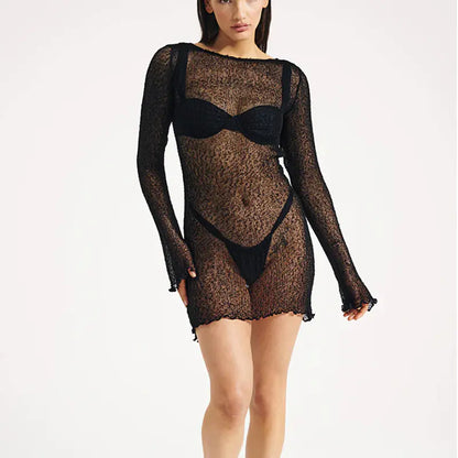 Women's Knitted Mini Dress