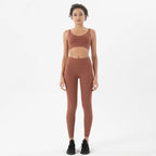 SOISOU Nylon Tracksuits Womens Yoga Gym Set Sports Suit