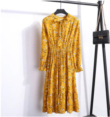 Women's Chiffon Floral Dress