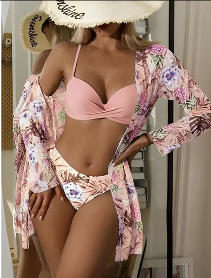 Women's 3 Piece Bikini Set