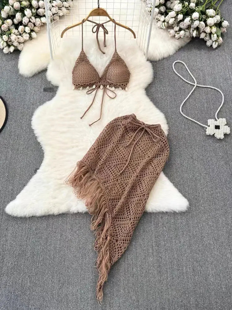 Women's Strapless Bikini Set
