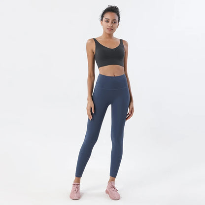 SOISOU Nylon Tracksuits Womens Yoga Gym Set Sports Suit