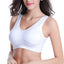 Women Yoga Underwear V-Neck Stretch Wire Free Bra Yoga Sports Crop Top