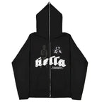 Unisex Oversized Zipper Hoodie
