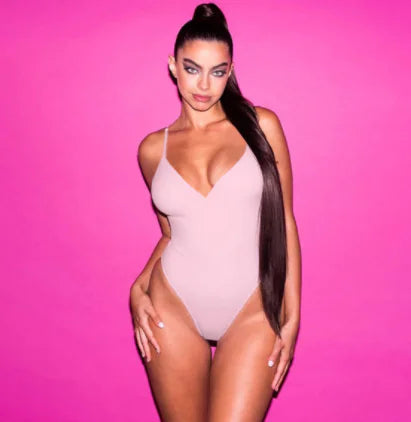 Women's Plus Size Backless String Bikini One Piece Swimsuit