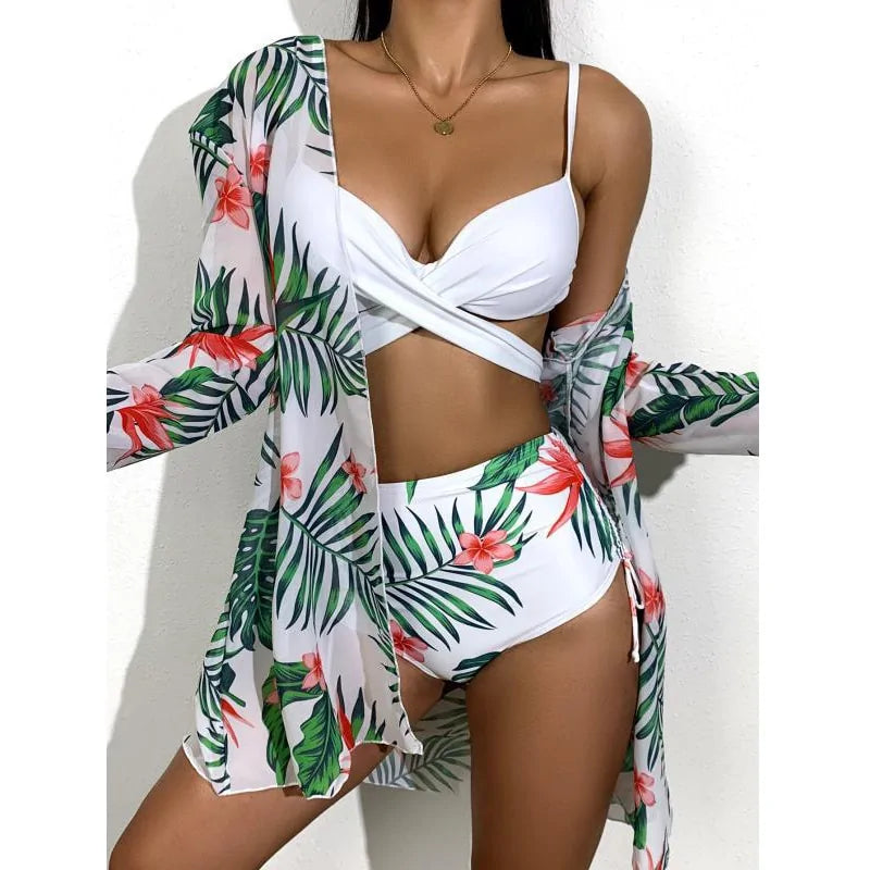Women's Three Pieces Bikini Set
