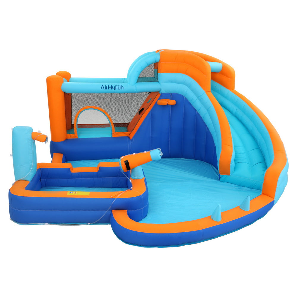 AirMyFun Kids Inflatable Pool Water Slide Park Jumping Castle Bounce 382X381CM Main image