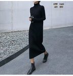 Women's Korean Style Knit Dress