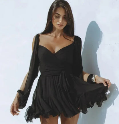 Women's V Neck Dress