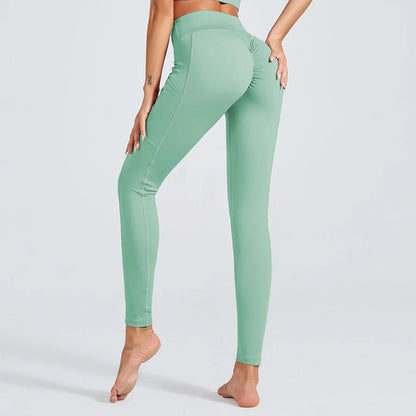 Fitness Soft Fabric Blend Sports Bra & Leggings For Women