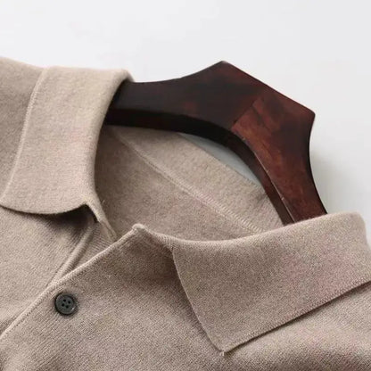 Luxurious Polo Sweater For Men