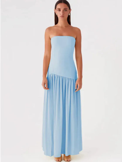 Women's Elegance Max Strapless Slit Dress