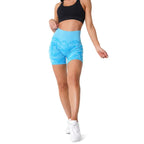 Women's Camo Seamless Activewear Yoga Shorts