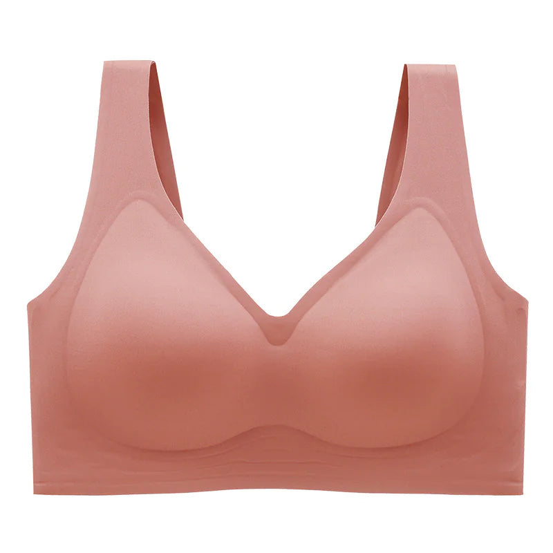 Plus Size Seamless Push Up Bra